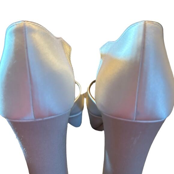 Malone Souliers Yurkia Crystal Platform Sandals Block Heel Open Toe EU 35.5 - Picture 9 of 10